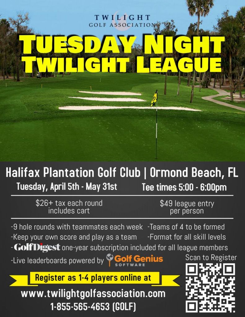 Tuesday Night Twilight League flyer
