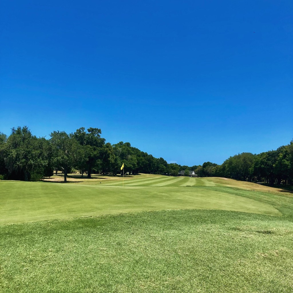 Fairway of golf course