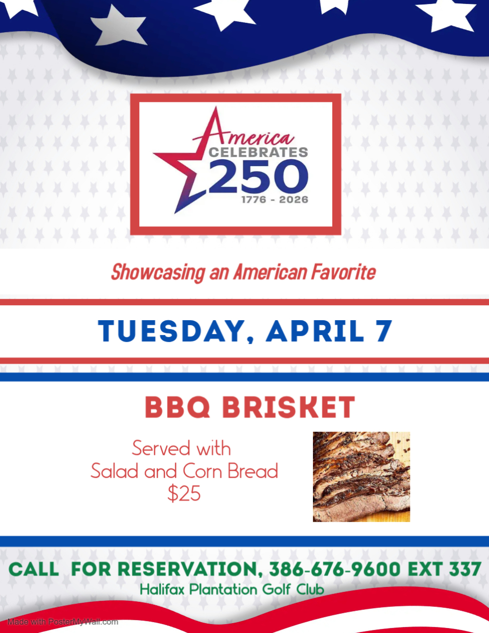 BBQ Brisket American 250