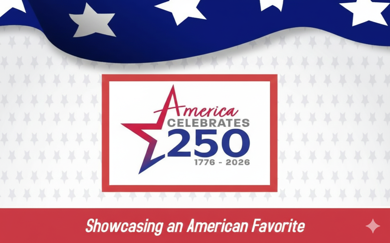 America 250 years logo